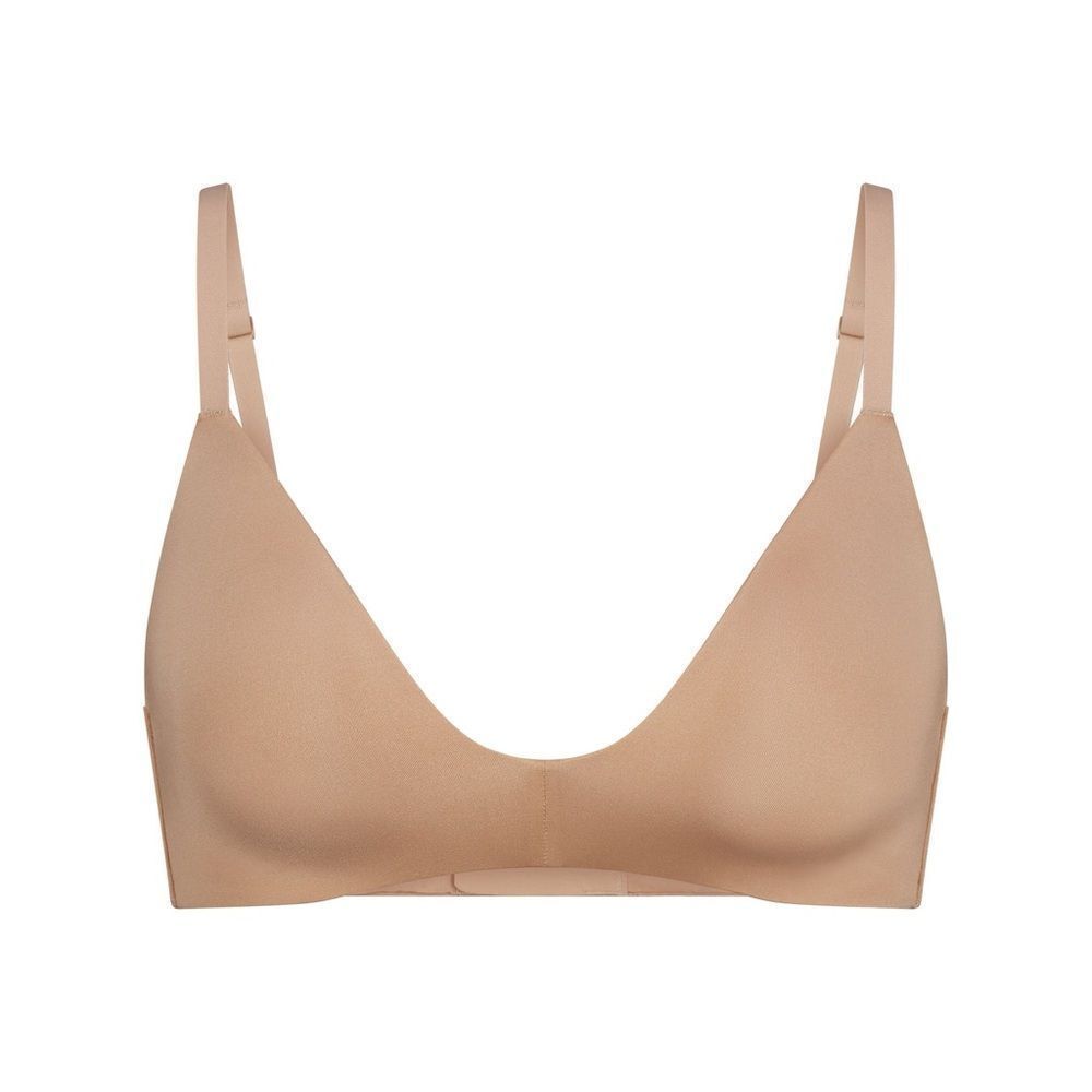 SKIMS NWT Wirelesss Lightly Lined Bra in the color Clay size 36H